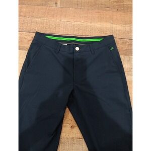 Maide Bonobos Golf Pants Men's 31x32 Navy Straight Leg Performance Casual 2435